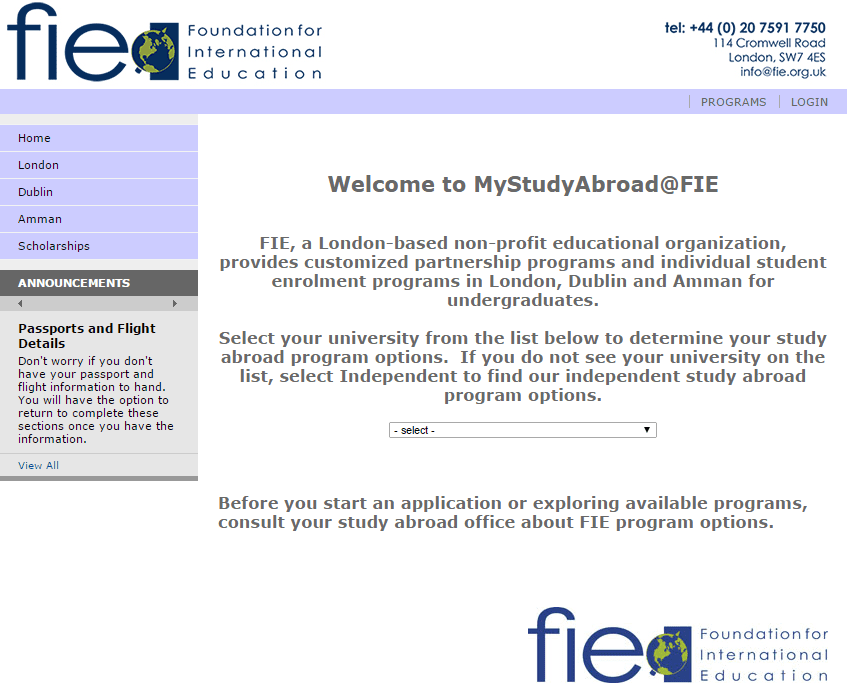 MSA Homepage