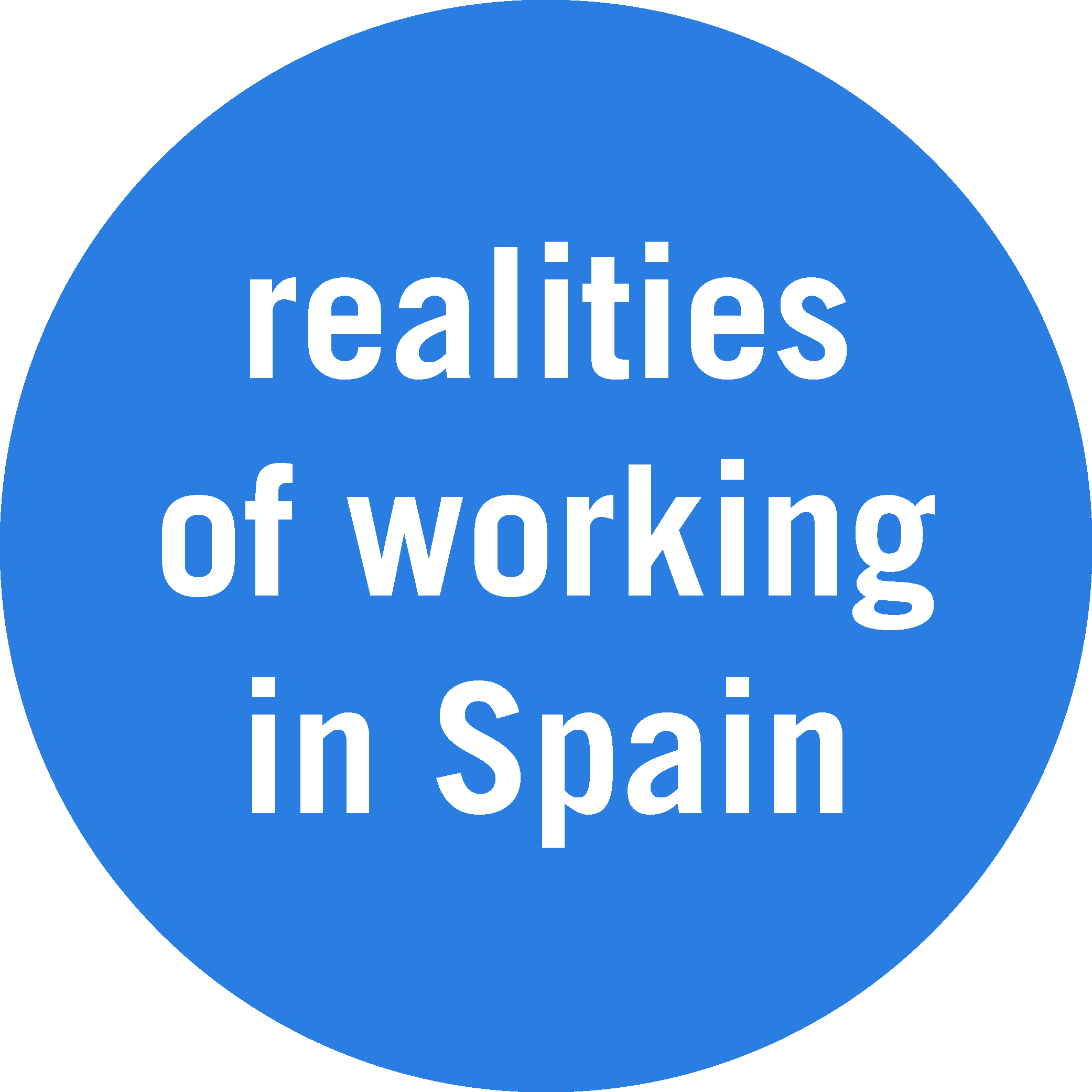 Realities of Working in Spain Circle