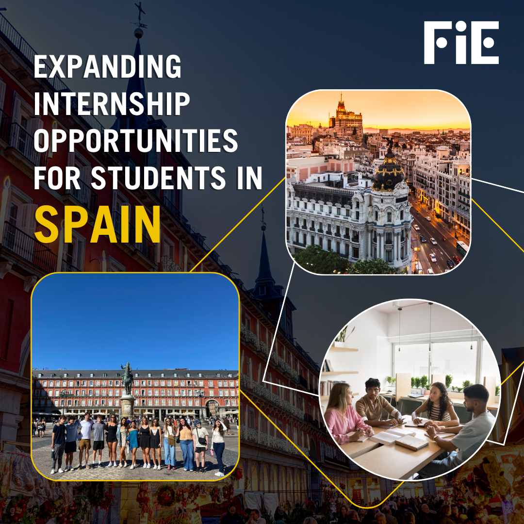 New Spain Internships Flyer