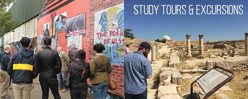 Study Tours and Excursions Dublin Amman Graphic